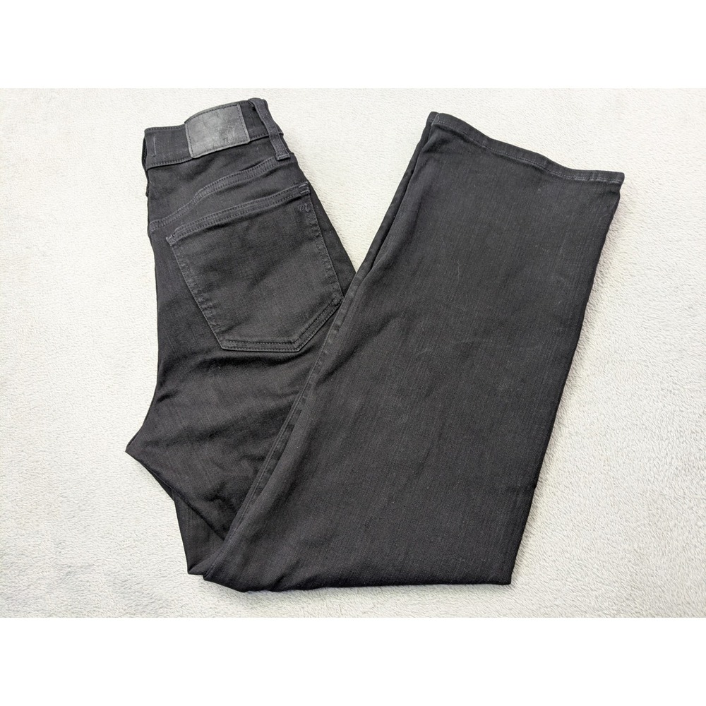 Madewell Women’s Black The Perfect Vintage Wide Leg Jeans, High Rise, Size 26